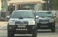 Convoy CM YS Jagan Mohan Reddy left Gannavaram Airport from Thadepalli residence vizagvision