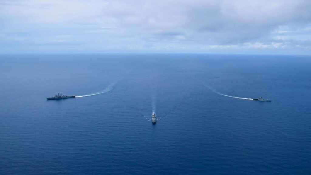 MARITIME PARTNERSHIP EXERCISE BETWEEN INDIAN NAVY<br>AND THE PHILIPPINE NAVY – 23 AUGUST 2021