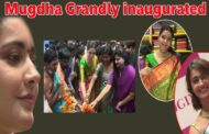 Mugdha Grandly inaugurated new showroom Visakhapatnam Vizag Vision