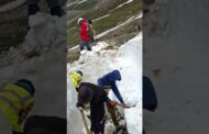 ice cuttings Router clearing Amernadh yatra #shots #vizagvision #ytshorts