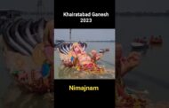 Khairatabad Ganesh Nimajanam 2023 #shots #ytshorts #vizagvision