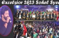 Excelsior 2k23 Big Boss Fame Sohel Syed  St.Joseph's College for Women web Partner Vizag Vision