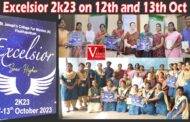 Excelsior 2k23 on 12th &13th Oct at St.Joseph's College for Women college web Partner Vizag Vision