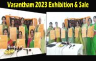 Vasantham 2023 Exhibition and Sale of crafts & textiles on 1st & 2nd Dec at Green Park Visakhapatnam