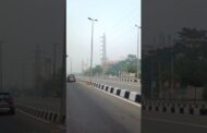 vizag city with fog 7am #shots #ytshorts #vizagvision