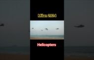 Milan 2024 Helicopters విన్యాసాలు beach road #ytshorts #shots #youtubeshorts #navy