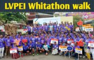 LVPEI Whitathon walk White reflex in child's eye a sign of Eye Cancer RK Beach Visakhapatnam