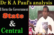 #Live Dr K A Paul analysis on who will form the government in the center and the State Press Meet