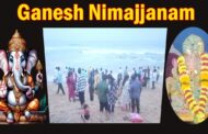 Ganesh Nimajjanam 1st Day at RK Beach Visakhapatnam Vizagvision