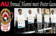 Andhra University Annual Alumni meet Poster launch on 7th Dec in visakhapatnam Vizag Vision