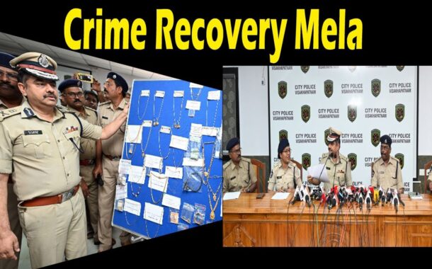 Crime Recovery Mela Month of October Visakhapatnam Vizag Vision