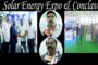 Solar Energy Expo and Conclave Closing Ceremony at AU Grounds Visakhapatnam Vizag Vision