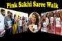 Pink Sakhi Saree Walk Poster Launch Visakhapatnam Vizag Vision