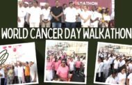 World Cancer Day Walkathon United by Unique under the auspices of Mahatma Gandhi Cancer Hospital