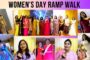 International Women's Day Ramp Walk by Maheshwari Mahila Association Visakhapatnam Vizagvision